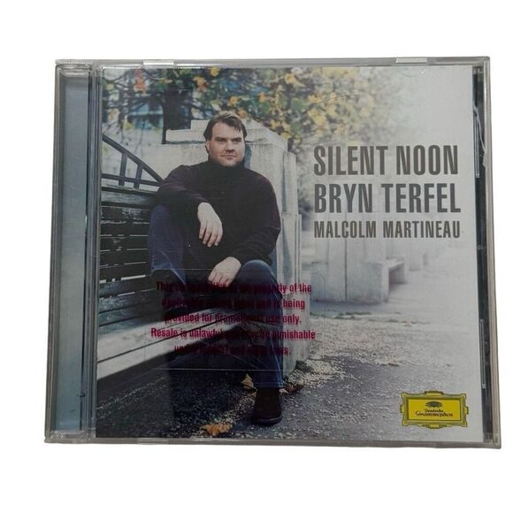 Bryn Terfel / Malcolm Martineau – Silent Noon  ( CD, 2004, Promotional ) Promo - Picture 1 of 5